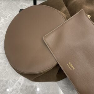 Khaite Lotus Medium Suede Tote Bag from Chic3in (5)